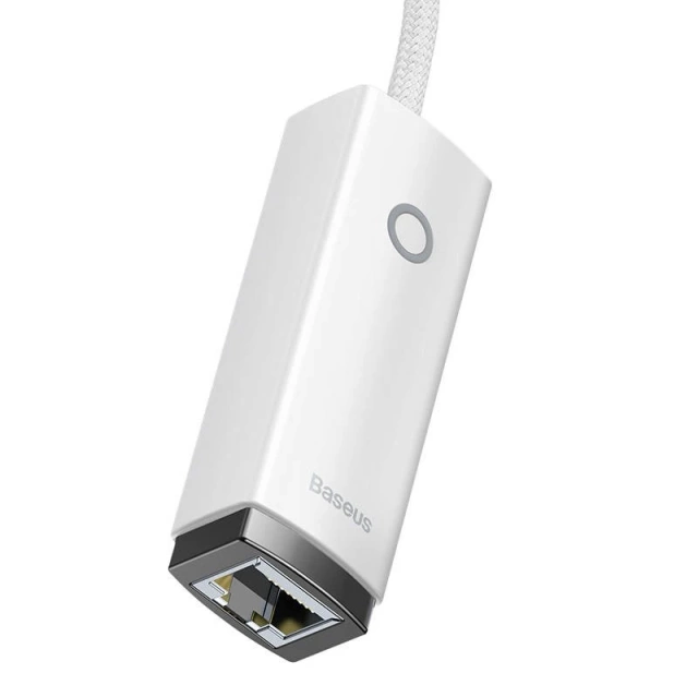 USB-C-zu-RJ45-Netzwerkadapter der Baseus Lite-Serie (weiß)