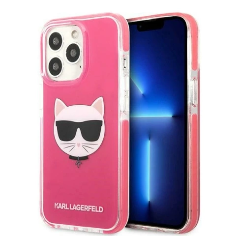 Etui Karl Lagerfeld KLHCP13XTPECPI для iPhone 13 Pro Max 6,7" Hardcase Choupette Head