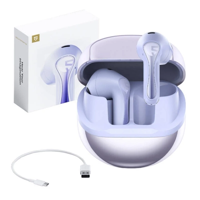 Soundpeats Air 5 TWS Headphones (Purple)