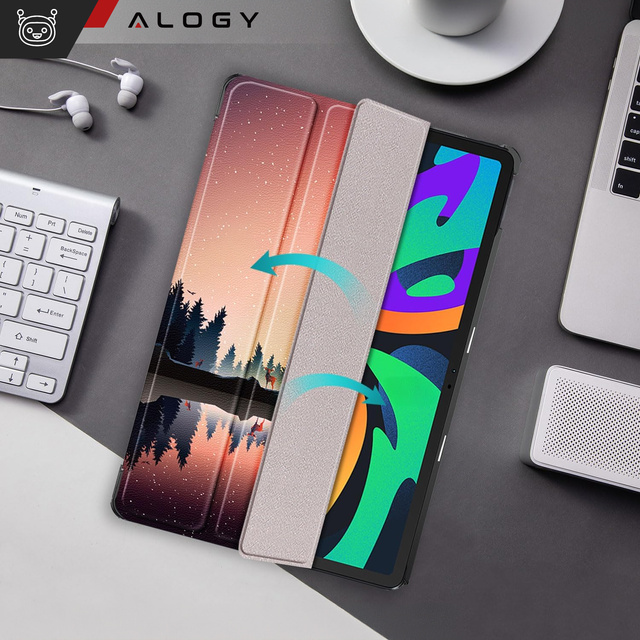 Lenovo Tab M11 10.95" TB330FU / TB330XU / TB331FC одягнено на планшет Чохол Alogy Book Cover Lake