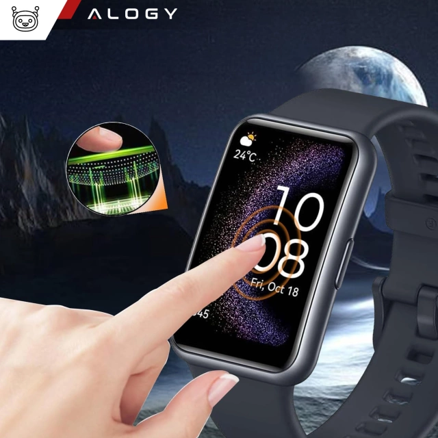 Hydrogel Alogy Hydrogel-Schutzfolie für Huawei Watch Fit Smartwatch