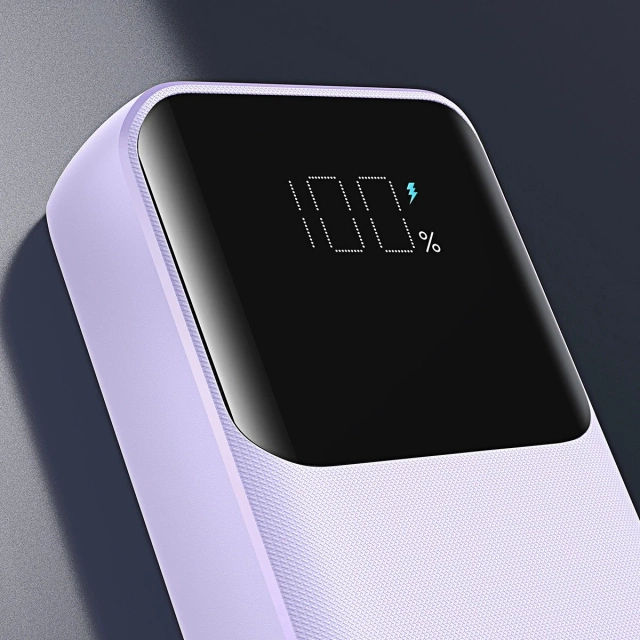 Зовнішній акумулятор Joyroom JR-PBC06 30W 10000mAh USB-C Lightning фіолетовий