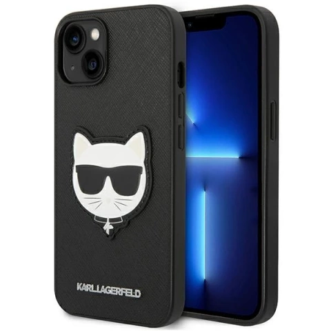 Нашивка на голову Etui Karl Lagerfeld KLHCP14MSAPCHK для iPhone 14 Plus 6,7" Hardcase Saffiano Choupette