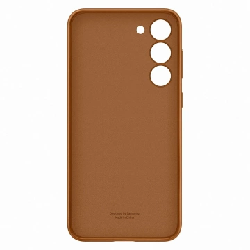 Чохол Samsung Leather Cover для Samsung Galaxy S23 Plus Genuine Camel Leather Case (EF-VS916LAEGWW)