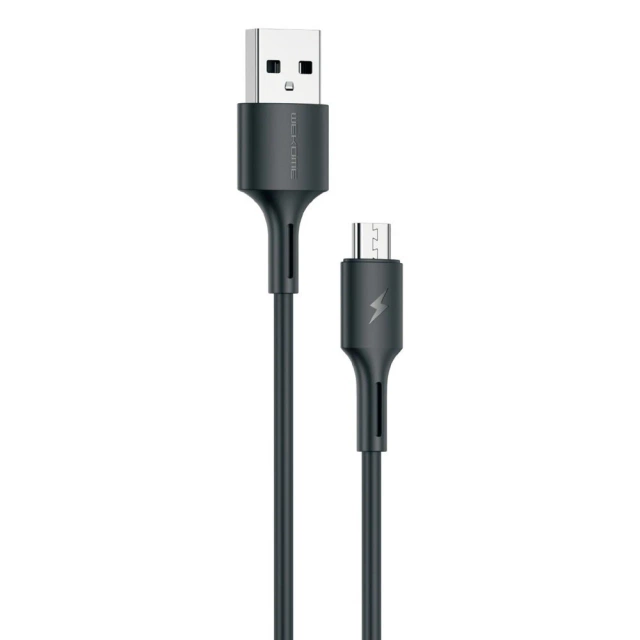 WK Design YouPin kabel USB - micro USB 3A 1m černý (WDC-136m)