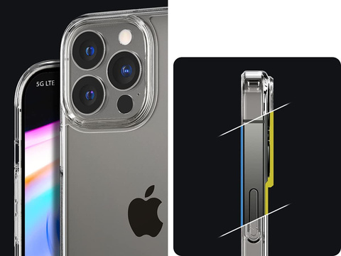 Чохол Spigen Ultra Hybrid для Apple iPhone 13 Pro Crystal Clear Glass