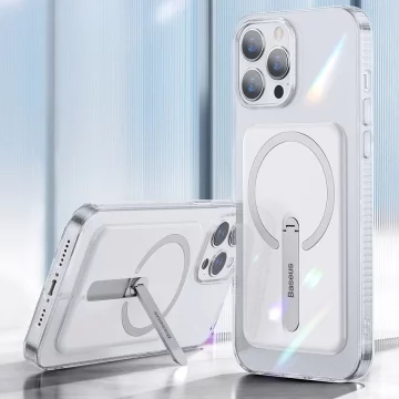 Magnetické puzdro Baseus, magnetické puzdro na telefón iPhone 13 Pro (6,1 "2021) priehľadné