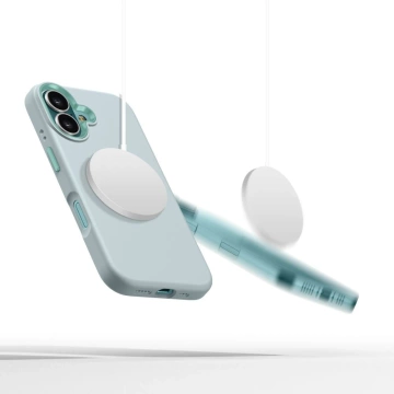 Чохол для iPhone 16 Tech-Protect Silicone Pure MagSafe Sky Blue