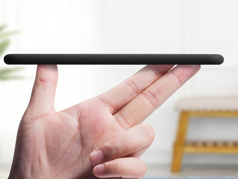 Tenké silikonové pouzdro Alogy pro Samsung Galaxy A60 černé Alogy 5D Glass