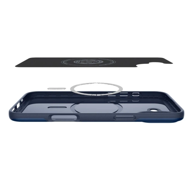 Pouzdro Spigen Thin Fit Mag MagSafe pro iPhone 16 Navy blue