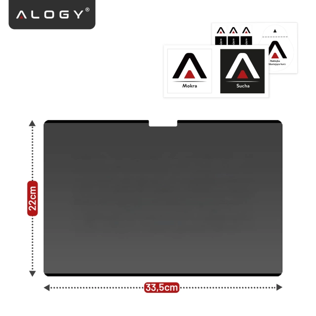 Ochranné puzdro na notebook, MacBook Air Pro 13,3" Alogy Hard Foam Bag pre 13-14" notebooky čierne