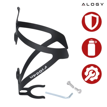 Bottle cage drink water bottle bicycle holder for bicycle bottle universal Black