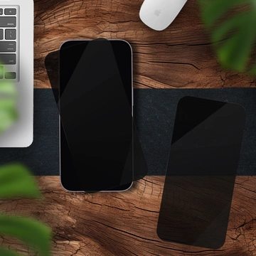 Ochranné sklo Privacy EasyShield™️ z tvrdeného skla pre Apple iPhone 16 9H s montážnym rámikom