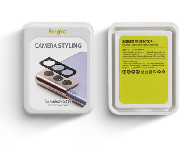 Stylové pouzdro Ringke Camera Styling pro Samsung Galaxy S21 Plus Black