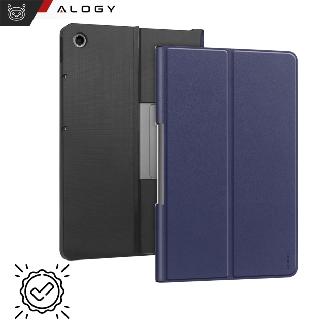Protective case for Lenovo Tab Plus 11.5" 2024 TB351FU Alogy Book Cover Case tablet case Navy Blue
