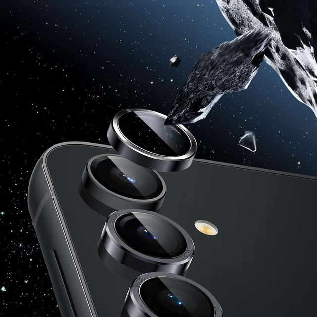 Sklo pro Samsung Galaxy S24 Camera Cover Lens 3mk Lens Protection Pro Black Protective Cover