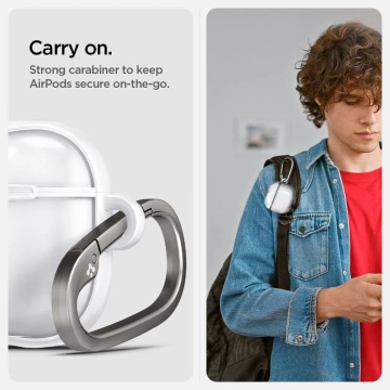 Protective Case For Apple Airpods 4 Ultra Hybrid Jet White