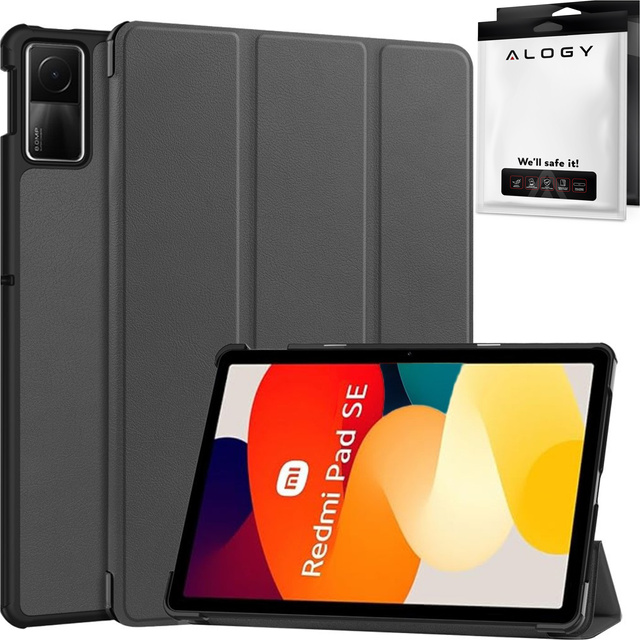 Hülle für Xiaomi Redmi Pad SE 2023 11" Smart Case Cover mit Klappe Gehäuse Case Cover Alogy Grau