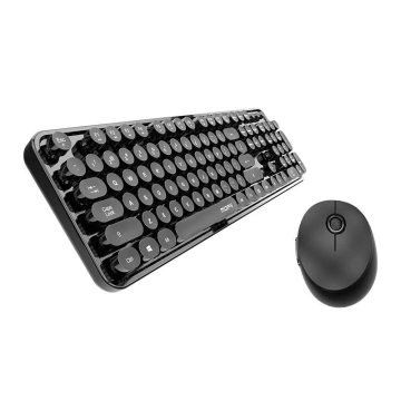 MOFII Sweet 2.4G Wireless Keyboard Mouse Set (Black)