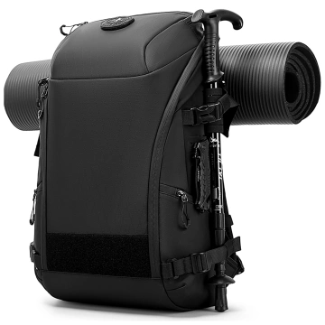 Bange Waterproof Backpack for Laptop 15.6" City Travel 45x30x16 cm for Work Airplane Men's Women's with USB Port Black