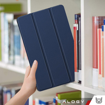 Case for Samsung Galaxy Tab A9 Plus 2023 11" (X210/X215/X216) Tablet Flip Cover Book Cover Case Alogy Navy Blue