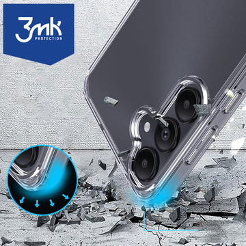 Hülle für Samsung Galaxy S24 Plus 3mk Armor Case Klares Gehäuse gepanzerte Rückseite transparent