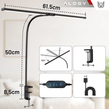 HUB splitter Alogy Adaptér pre počítačový notebook s USB-C na 3x USB-A 2.0 1x USB-A 3.0 sivý