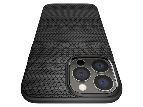 Kryt Spigen Liquid Air pre Apple iPhone 13 Pro Matte Black Glass