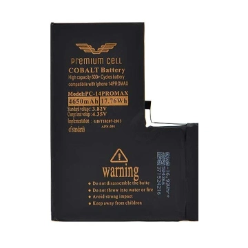 Batéria Premium Cell Cobalt pre iPhone 14 Pro Max 4650mAh, 600 cyklov
