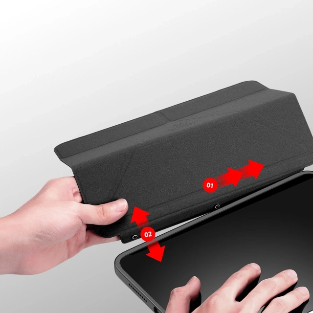Чохол Dux Ducis Magi для iPad mini 2021 смарт чохол з підставкою та зберіганням для Apple Pencil сірий