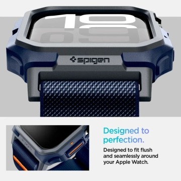 Ремінець для APPLE WATCH 10 (46 мм) темно-синій SPIGEN LITE FIT PRO