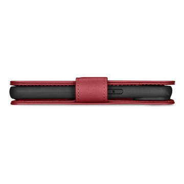iCarer Wallet Case 2in1 Cover iPhone 14 Plus Anti-RFID Leather Flip Cover Red (WMI14220727-RD)