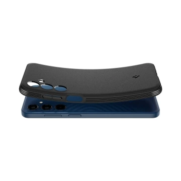 Case for Samsung Galaxy A35 5G Spigen Essential SandBlast Case back cover matte black Matte Black