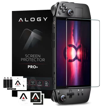 Загартоване скло 9H для Lenovo Legion Go для екрану консолі Alogy Screen Protector PRO