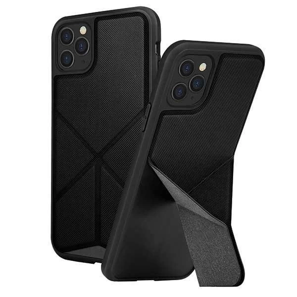 UNIQ Hülle Transforma iPhone 11 Pro Max schwarz / ebenholzschwarz