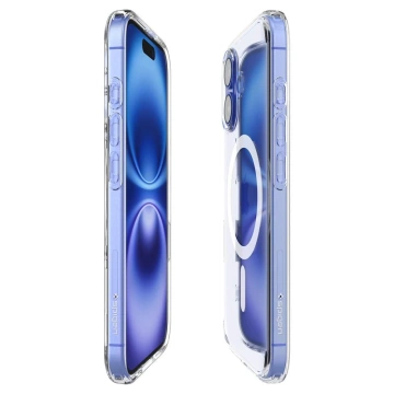 Pouzdro Spigen Ultra Hybrid „T“ MagSafe pro iPhone 16 bílé