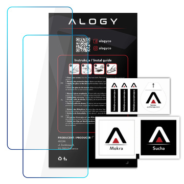 2x Alogy 9H Tempered Glass Screen Protector for Samsung Galaxy A73