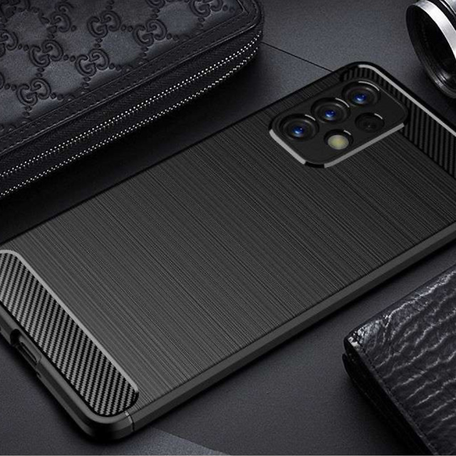 Чохол Etui Alogy Rugged Armor TPU для Samsung Galaxy A73 / A73 5G Carbon Black
