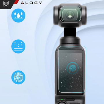 Загартоване скло для DJI Osmo Pocket 3 для екрану камери Alogy Screen Protector PRO
