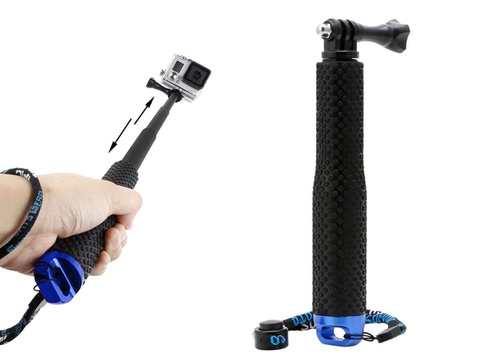 Waterproof selfie stick for GoPro Hero 10/9/8/7