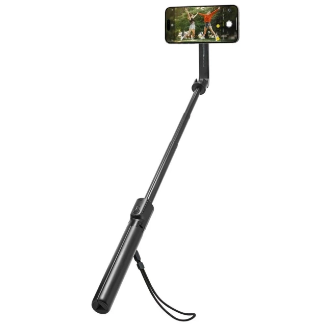 Selfie Stick Spigen S580W MagSafe Bluetooth Phone Holder Photo Remote Control Black