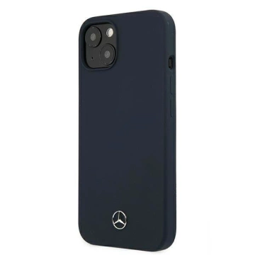 Ochranné pouzdro Mercedes MEHCP13MSILNA pro Apple iPhone 13 6,1" námořnický/námořnický pevný obal Silicone Line