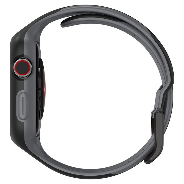 Чохол Spigen Liquid Air "Pro" для Apple Watch 4 / 5 / 6 / 7 / SE (40 / 41 мм) чорний