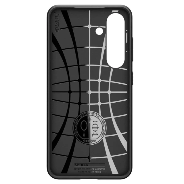 Захисний чохол Spigen Liquid Air для Samsung Galaxy S25, матовий, чорний