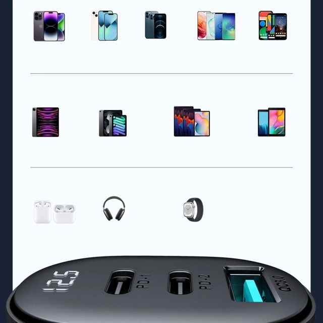 Autonabíjačka Joyroom JR-CCD04 30W 2×USB-C