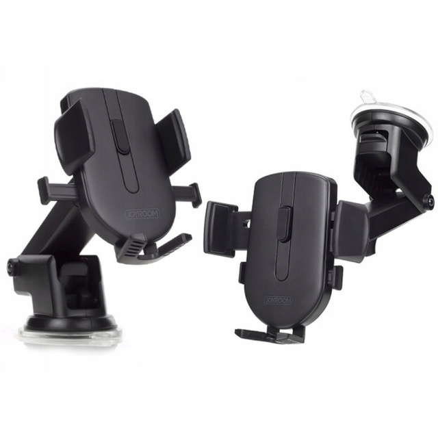 Universal Joyroom JR-OK3 telescopic phone holder for the phone on the windshield board Black