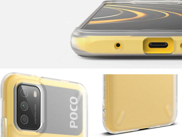 Захисний чохол накладка Ringke Onyx Cover для Xiaomi Poco M3 Clear