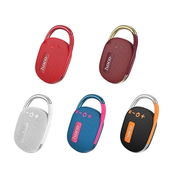 HOCO HC17 Bluetooth Speaker Portable with Carabiner Burgundy 5W