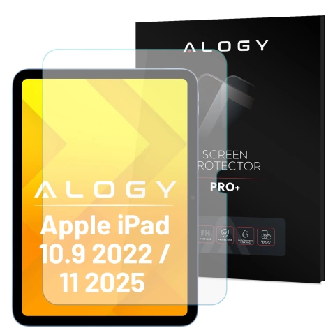 Tvrzené sklo pro Apple iPad 10.9 10 Gen 2022 (A2696/A2757/A2777) Alogy Screen Protector Pro 9H Hole Screen Protector