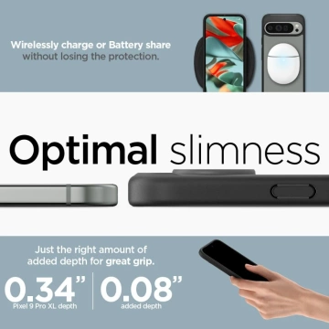 Etui Spigen Ultra Hybrid s Google Pixel 9 Pro XL Matte Black